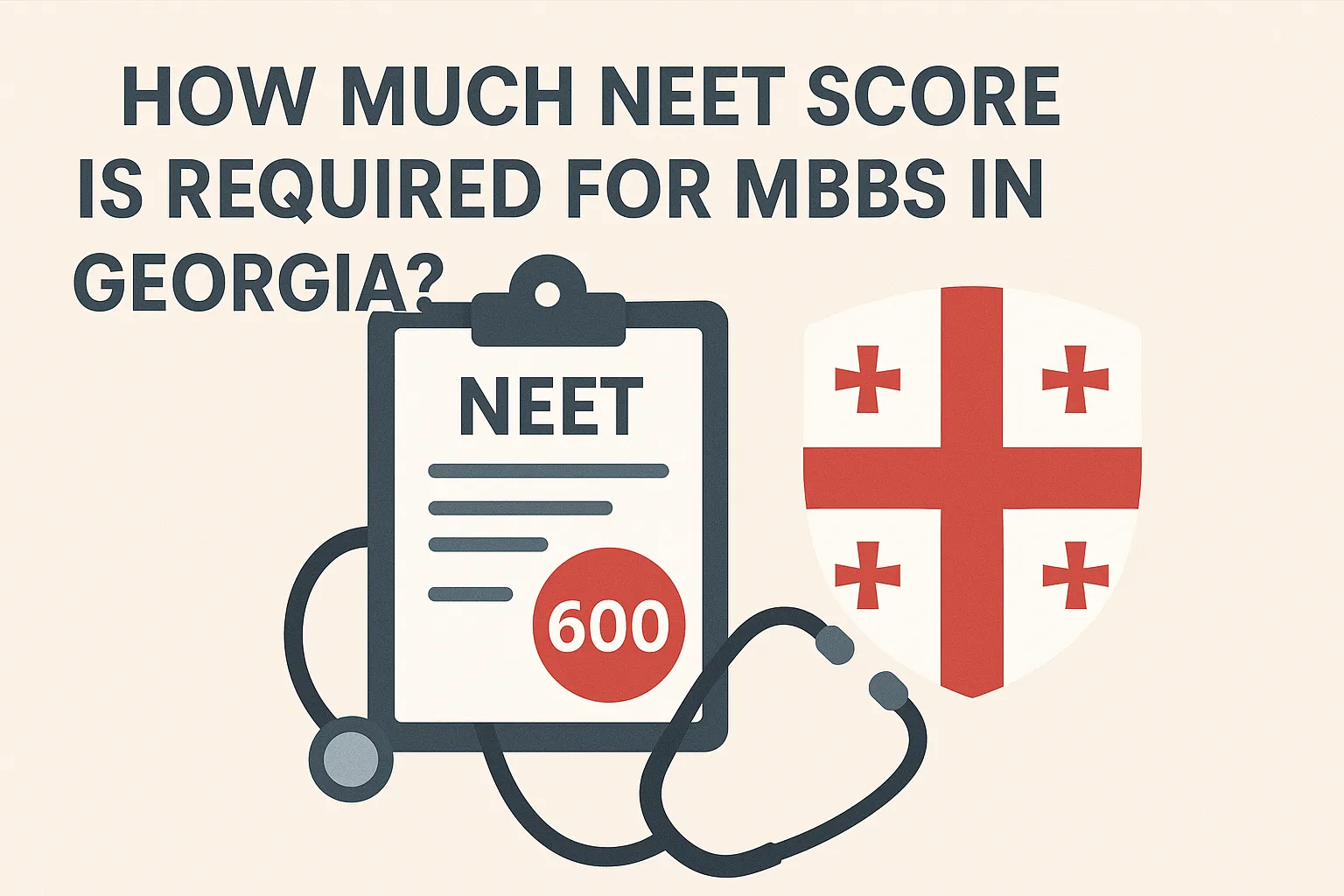 NEET Score Requirement for MBBS in Georgia – Eligibility & Cutoff